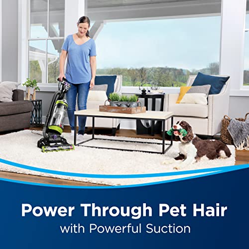 Upright Bagless Vacuum with Swivel Steering and Pet Hair Pick Up Q86273