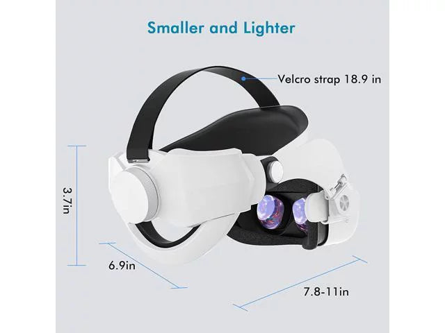 Adjustable Replacement Head Strap for Quest 2 with Head Pad V5364