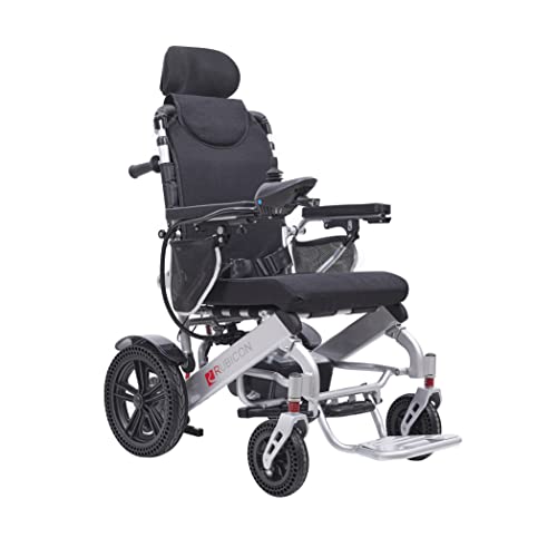 Reclining Foldable Electric Wheelchair for Adults with 25-Mile Range H6131