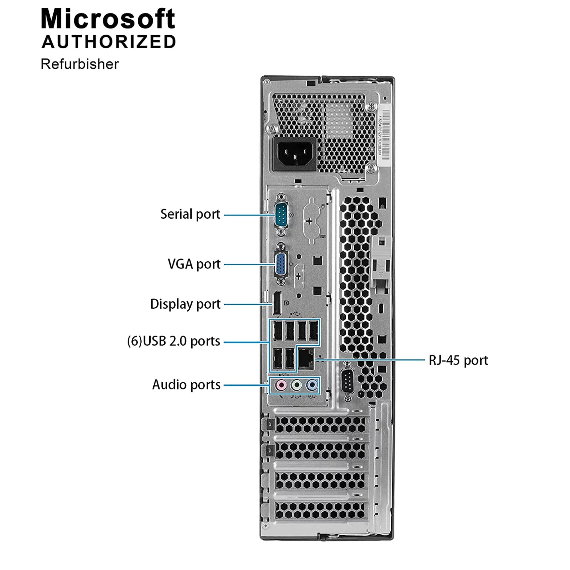 Gaming Desktop PC Win 11 500GB Intel i5 8GB T33141