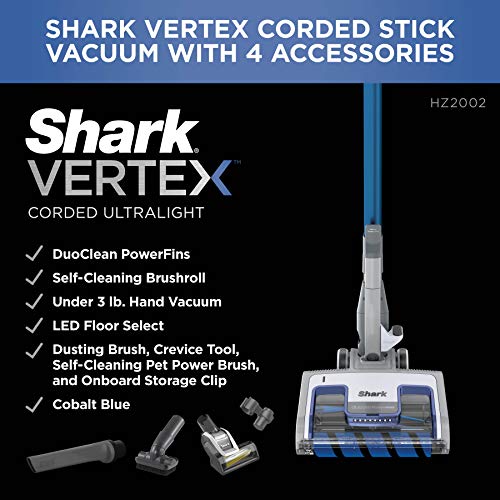 Corded Stick Vacuum with LED Headlights, XL Dust Cup, Lightweight, Converts to Hand Vacuum L83391