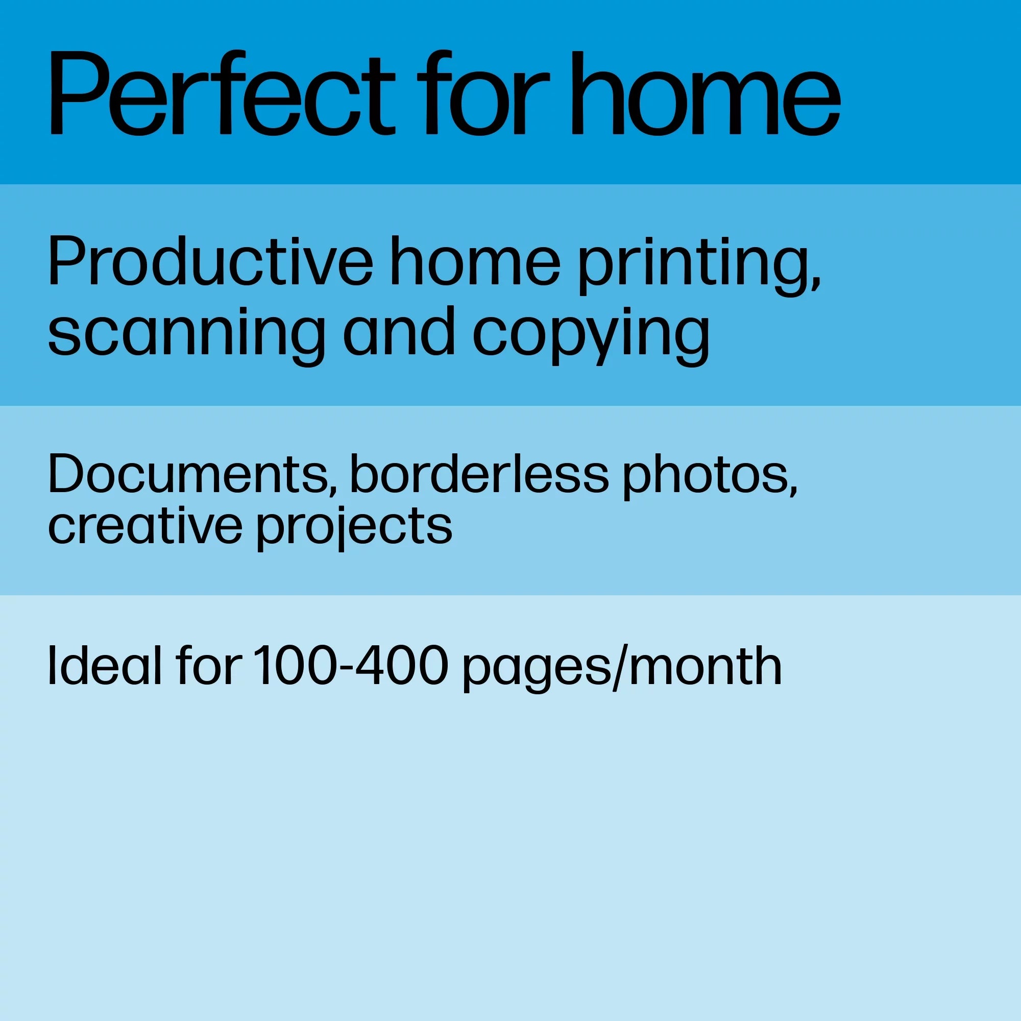 Wireless Color Inkjet Printer with Instant Ink F654
