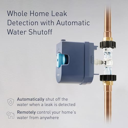 Smart Water Monitor and Automatic Shutoff Sensor for 1-Inch Pipe Z409