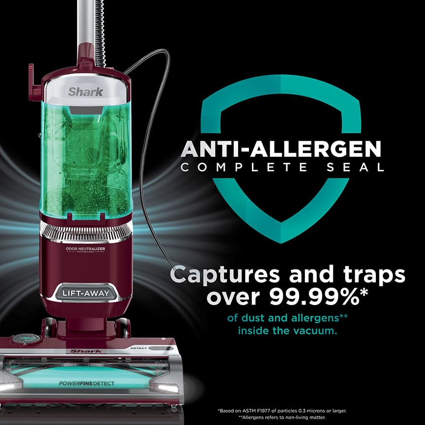 Upright Vacuum Cleaner for Home, Lightweight Bagless, HEPA Filter A60818