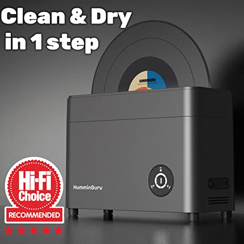 Ultrasonic Vinyl Record Cleaner with Auto Drying and Filters Q491618