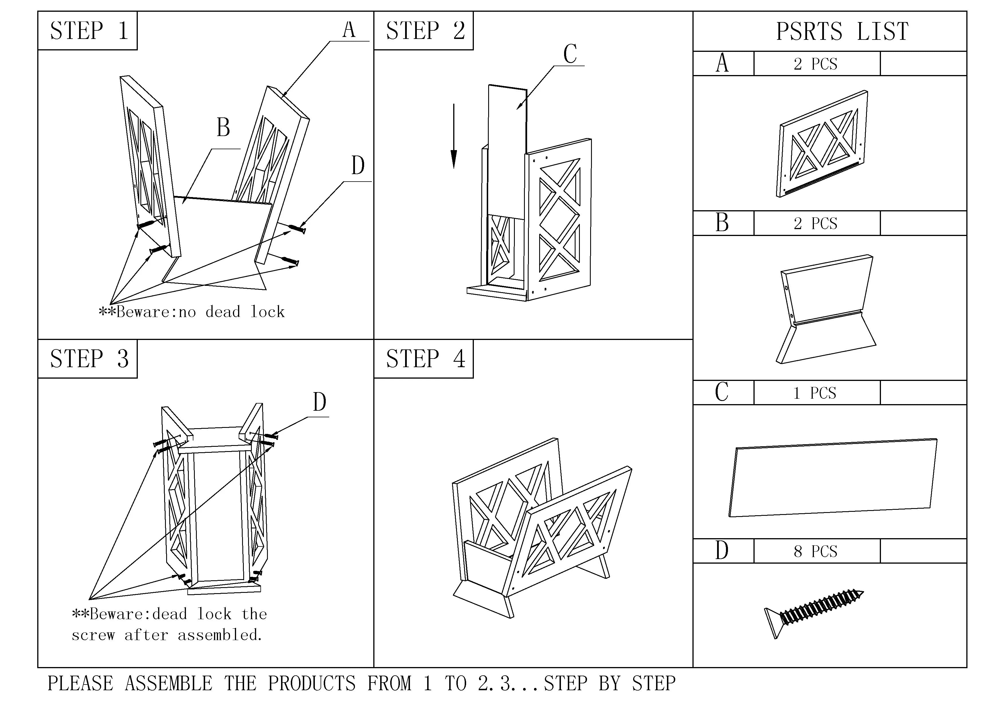 Magazine Rack K583
