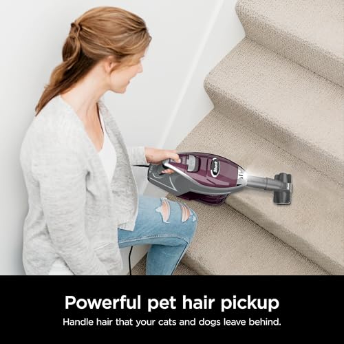 Corded Stick Vacuum with LED Headlights, XL Dust Cup, Lightweight, Converts to Hand Vacuum L83391