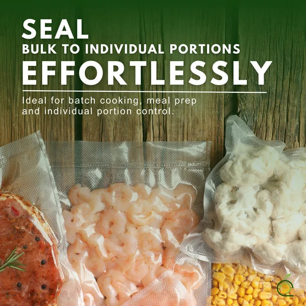 Vacuum Sealer Bags 8" x 50' Roll, 4 Count, BPA-Free O95476