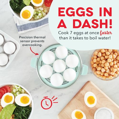 6 Egg Capacity Electric Egg Cooker with Auto Shut Off - Black U471