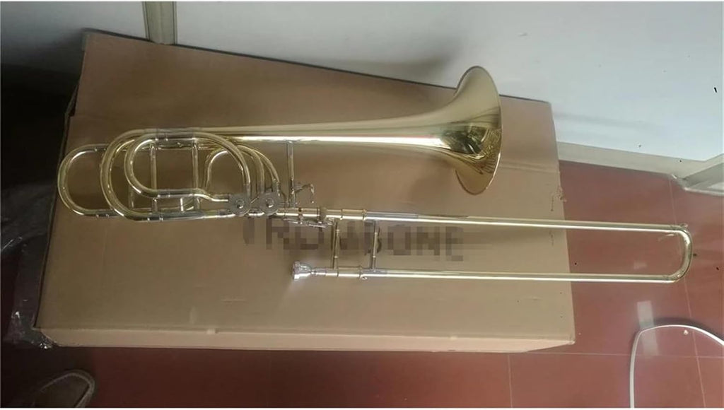 Bass Trombone Gold Lacquer Brass Body V4038