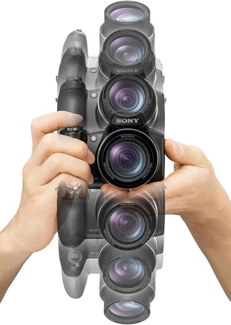 9.1MP 20x Optical Zoom Digital Camera with Image Stabilization B7482