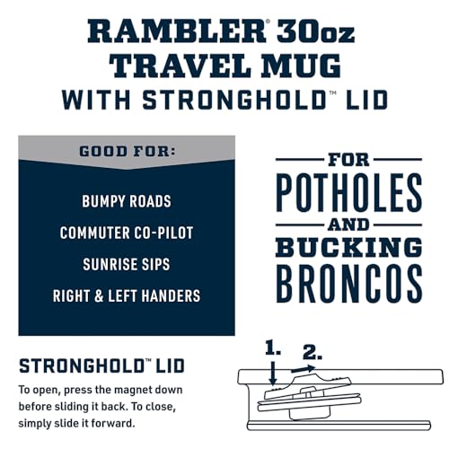30 oz Stainless Steel Travel Mug with Vacuum Insulation N654379