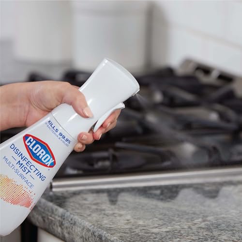Disinfecting Mist, Lemon and Orange Blossom, 2-Pack Spray Bottle and Refill D492