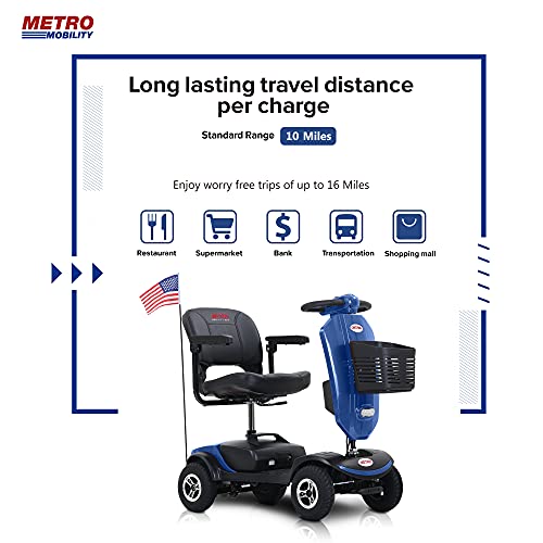 Folding Mobility Scooter for Seniors with Windshield and USB Port F311