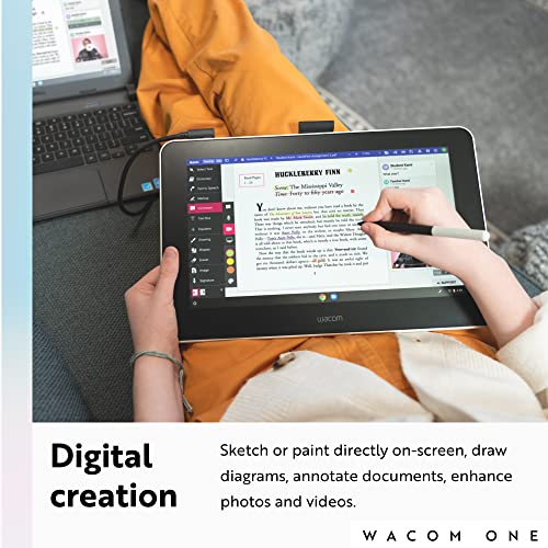 Drawing Tablet with Screen, 11.6" HD Graphics Monitor for Mac, PC & Chromebook I53916