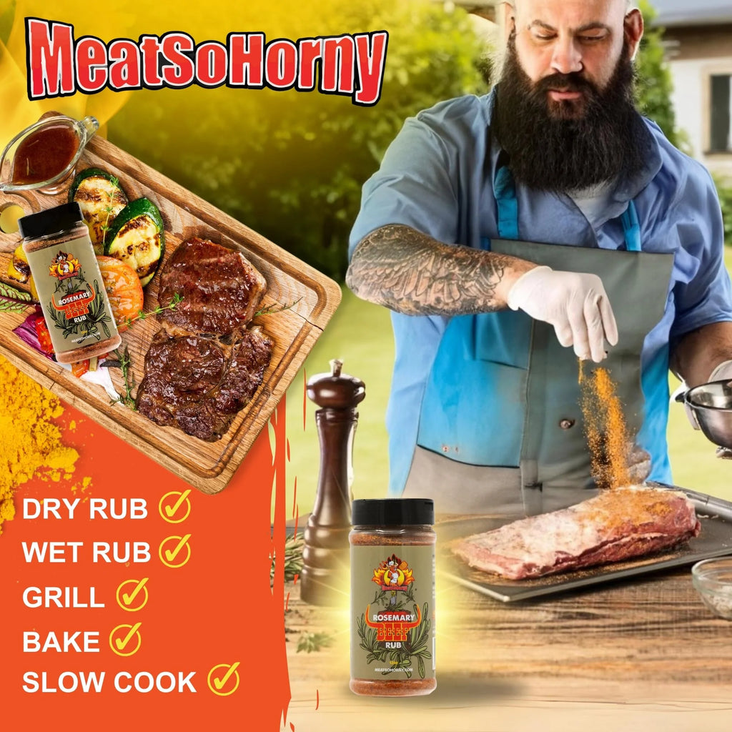 Rosemary Beef BBQ Rub for Smoking and Seasoning S36127