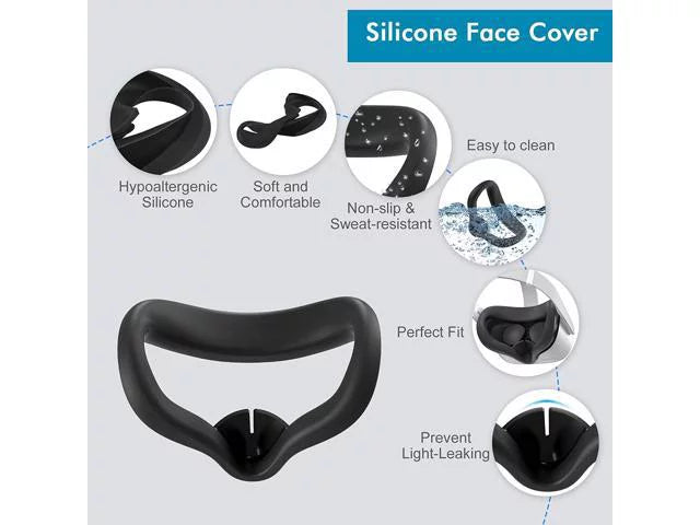 Adjustable Replacement Head Strap for Quest 2 with Head Pad V5364
