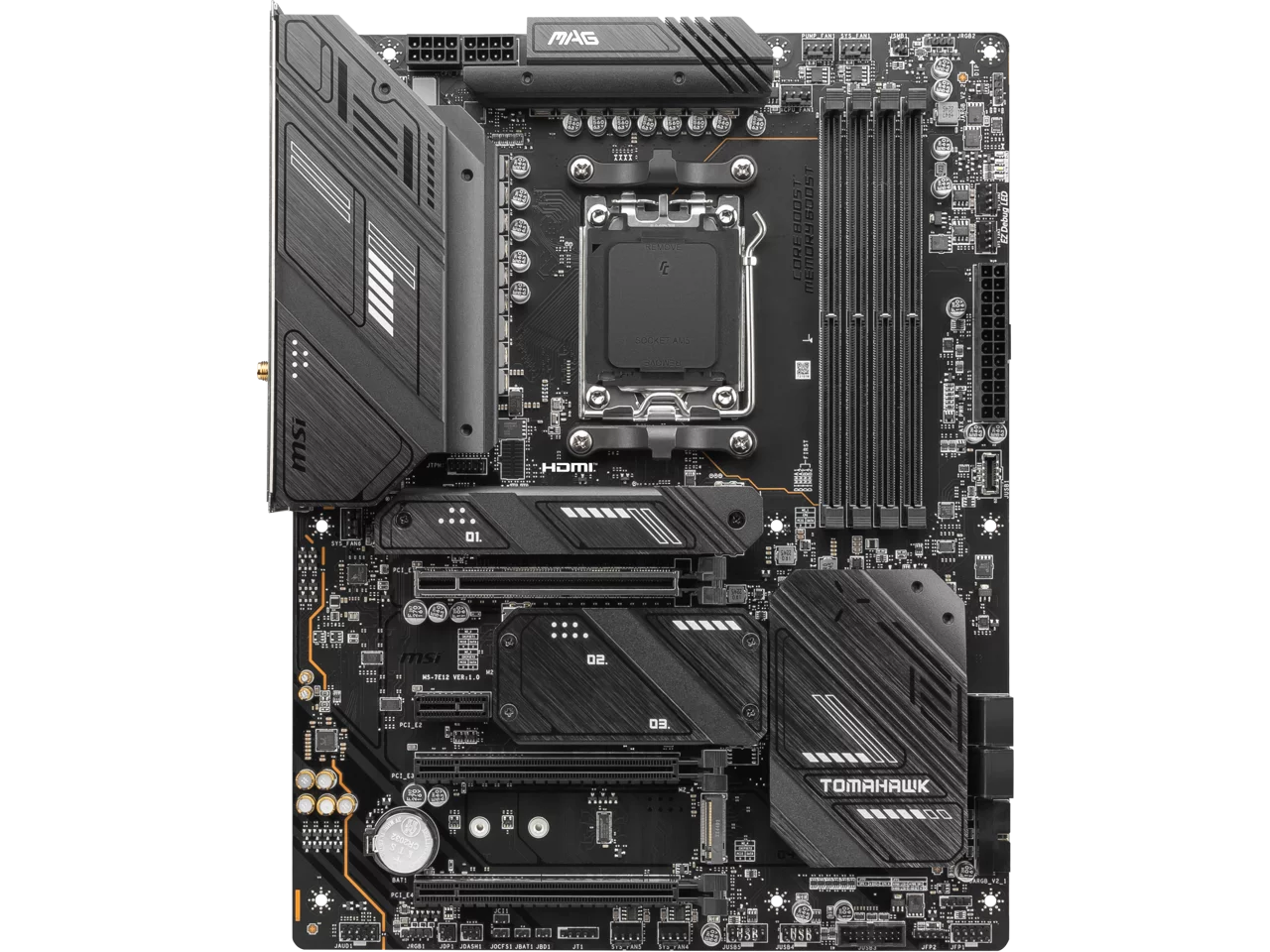 AM5 ATX Motherboard with Wi-Fi F5534