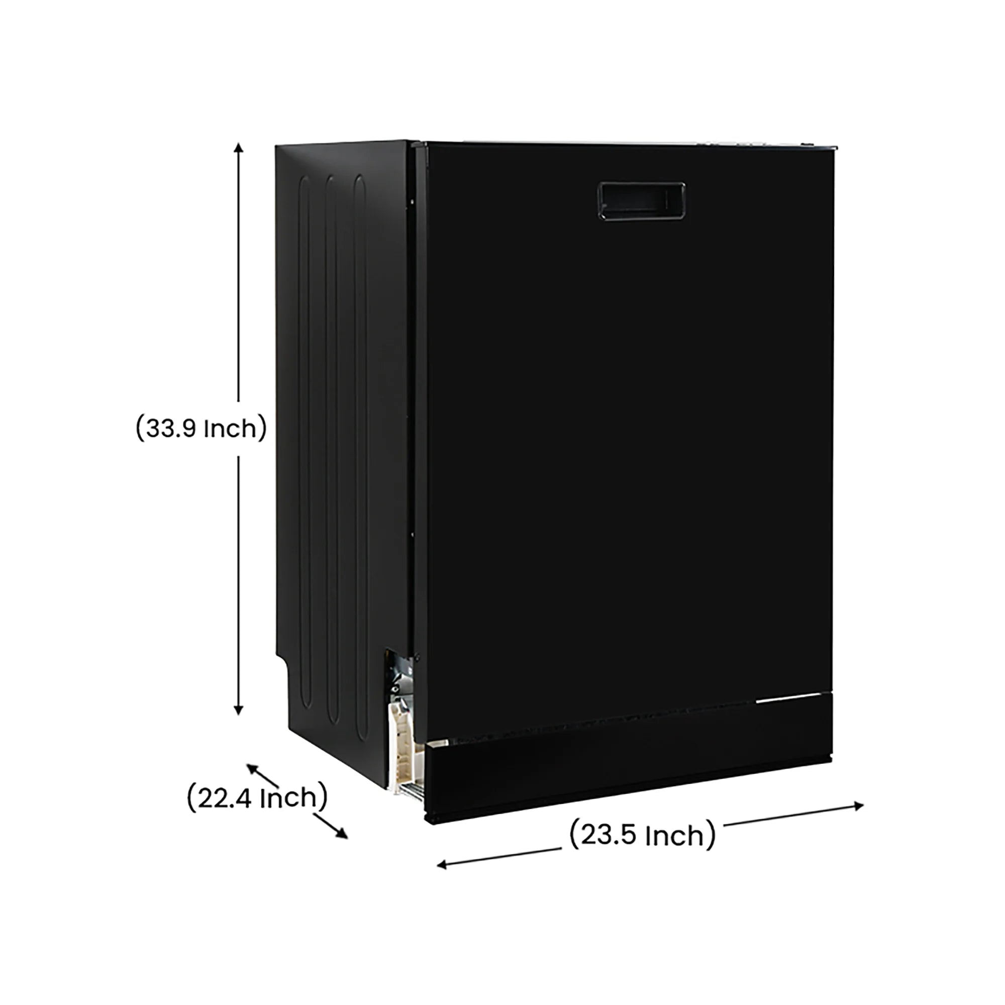 24" Built-In Dishwasher with 8 Wash Settings and Touch Controls J227