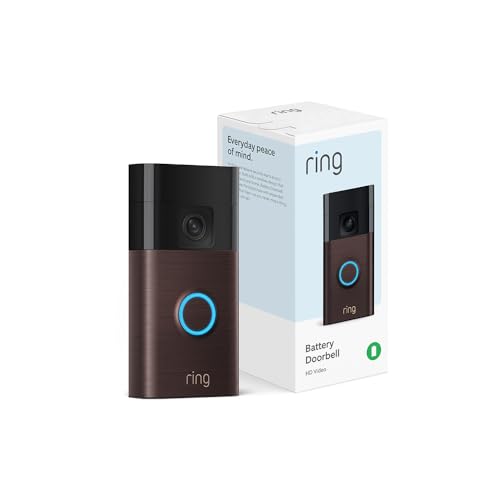 Battery Doorbell with Head-to-Toe Video, Two-Way Talk and Motion Alerts M80107