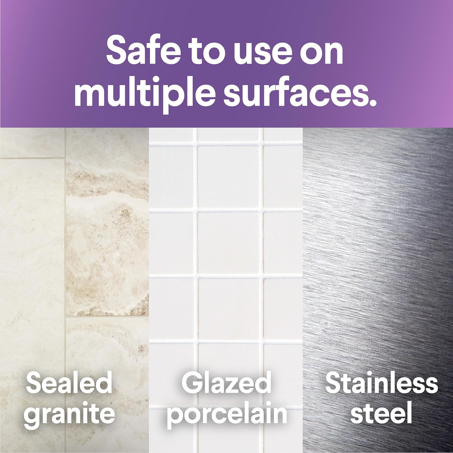 Disinfecting Multi-Surface Cleaner, Lavender and Jasmine, 32 Fl Oz B245
