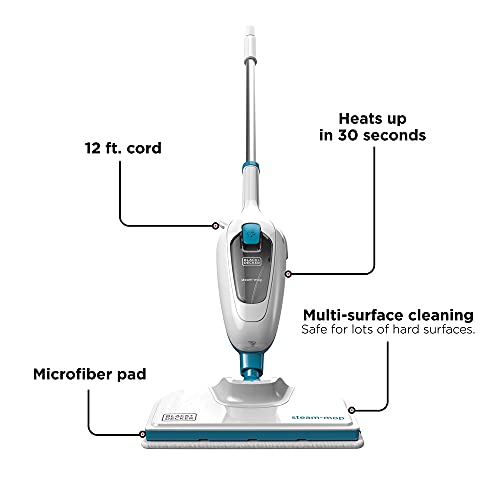 Steam Mop, White Z263