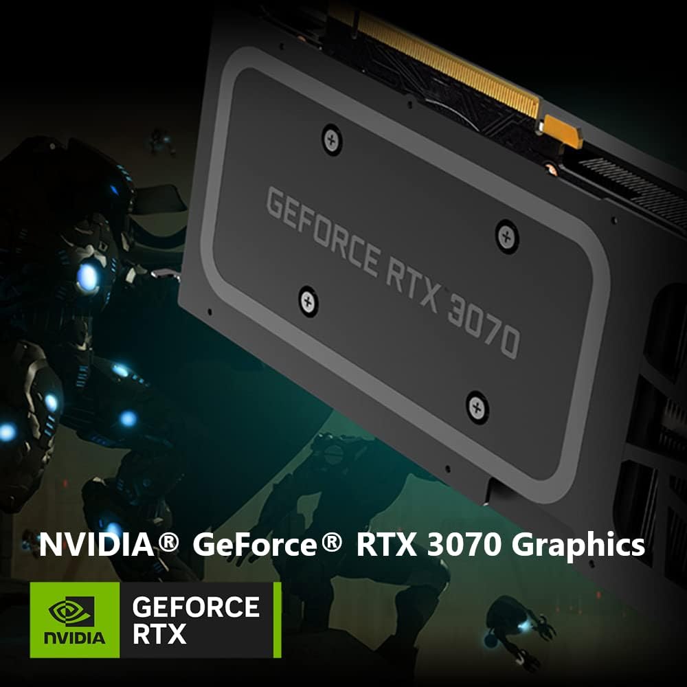 Gaming Desktop with Intel Core i7 and RTX 3070, 16GB RAM, 1TB SSD F572