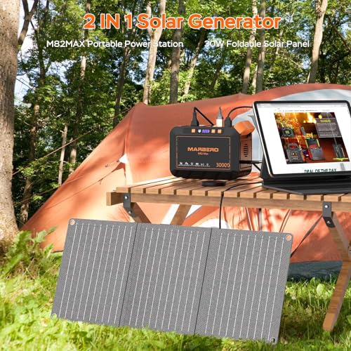 Portable Power Station 88Wh Camping Lithium Battery Solar Generator Fast Charging with AC Outlet N28722