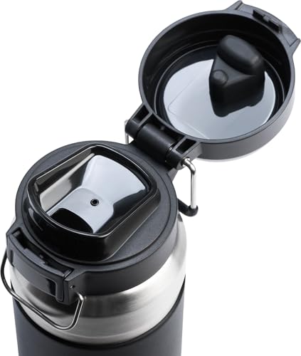 Insulated Stainless Steel Water Bottle 36 oz with Push Button Lid P799245