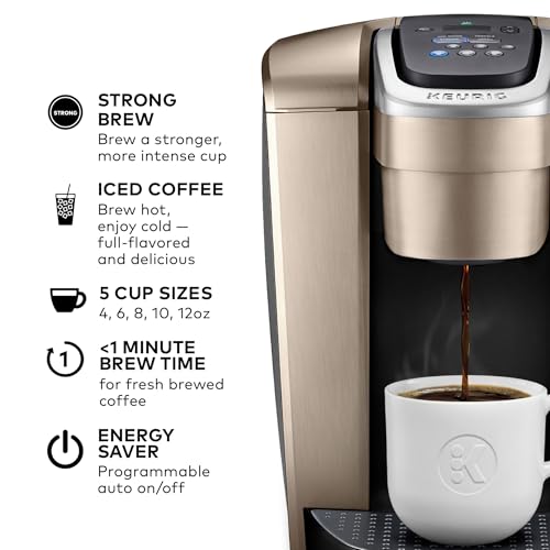 Single Serve K-Cup Pod Coffee Maker with Strength and Temperature Control T756