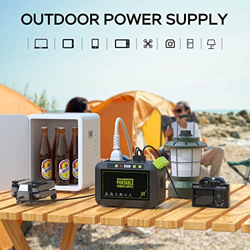 Portable Power Station 88Wh Camping Lithium Battery Solar Generator Fast Charging with AC Outlet N28722