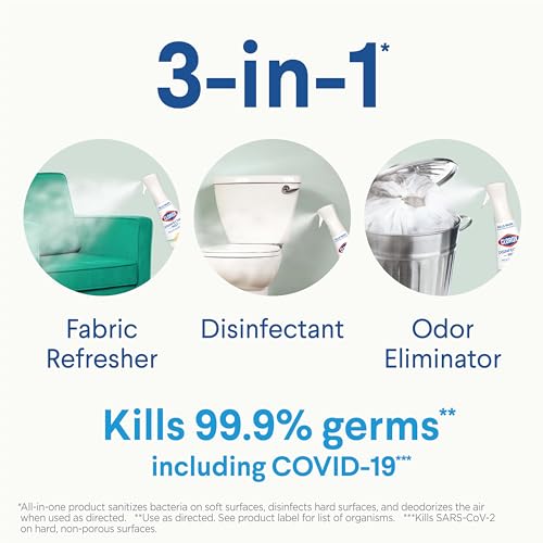 Disinfecting Mist Refill, Multi-Surface, Lemongrass Mandarin, 16 oz H37840