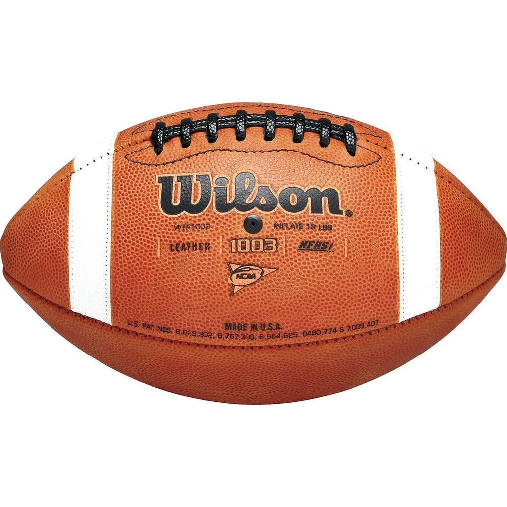 Wilson GST 1003 Official Size Leather Game Football