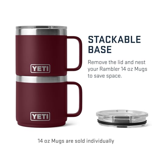 Stackable Mug, Vacuum Insulated, Stainless Steel with Lid C690351