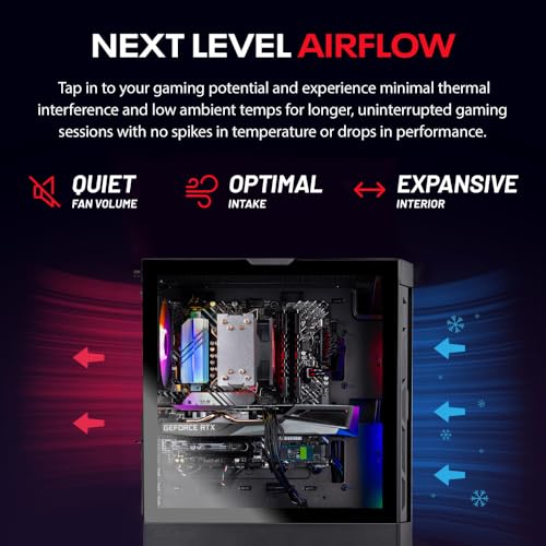 Gaming PC Desktop – AMD Ryzen 7 5700X, RTX 4070, 1TB SSD, 16GB RAM, Windows 11 A36893