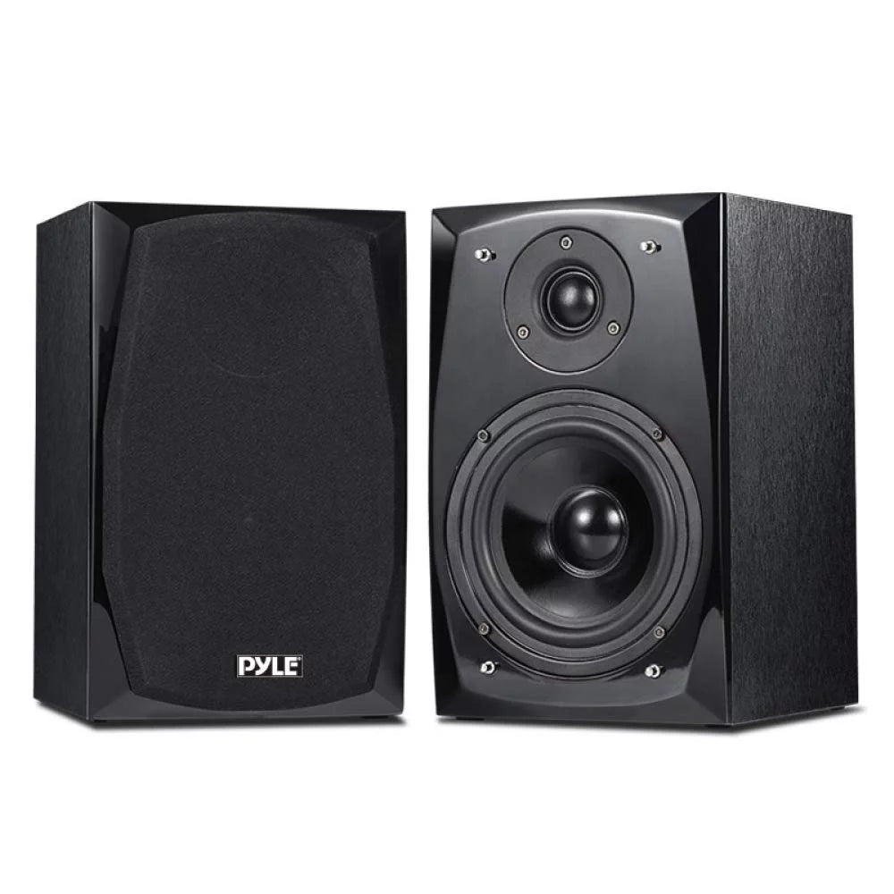 Bluetooth Bookshelf Speakers, Black V846