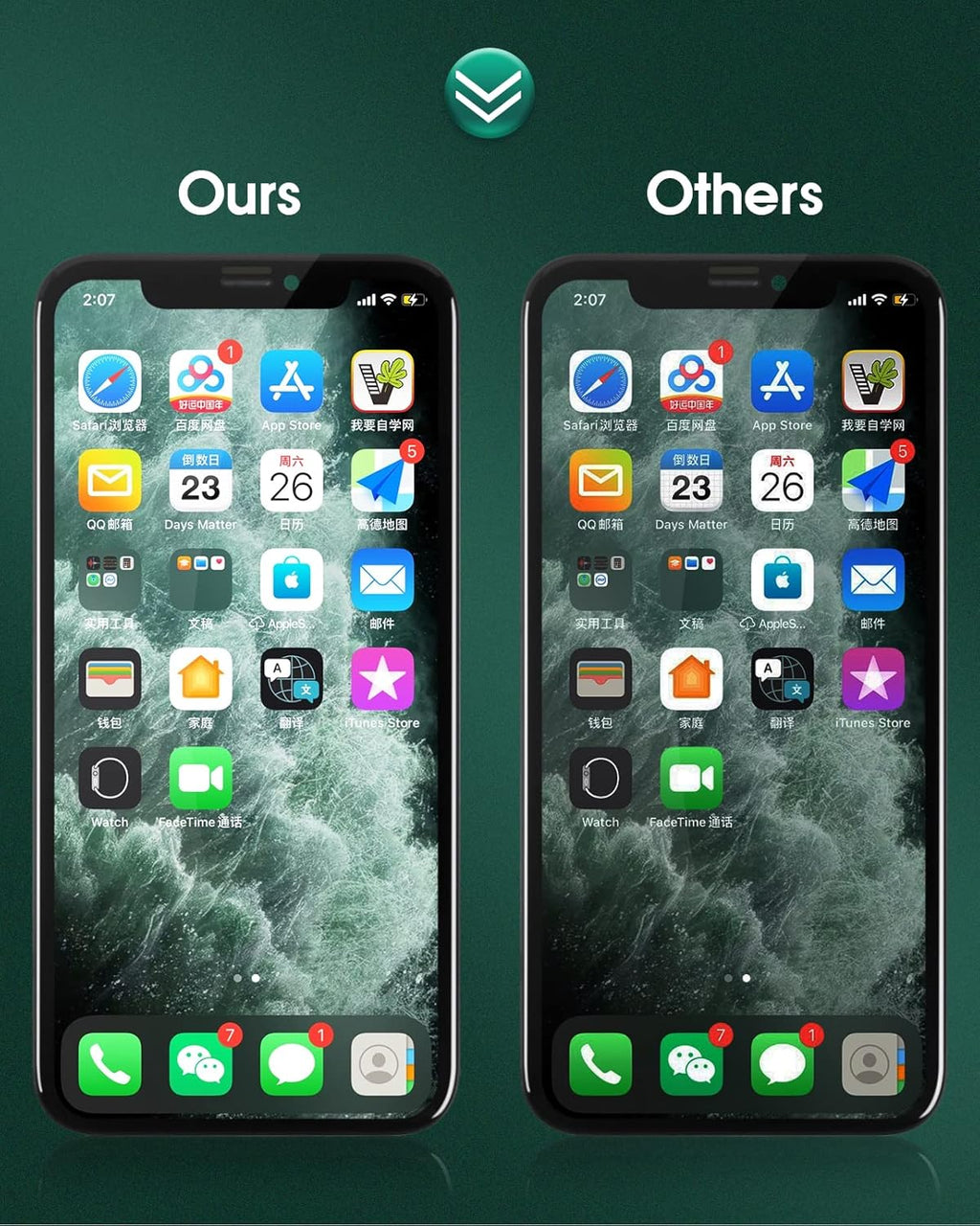 iPhone XR Screen Replacement LCD with Digitizer and Sensor Glass V80568