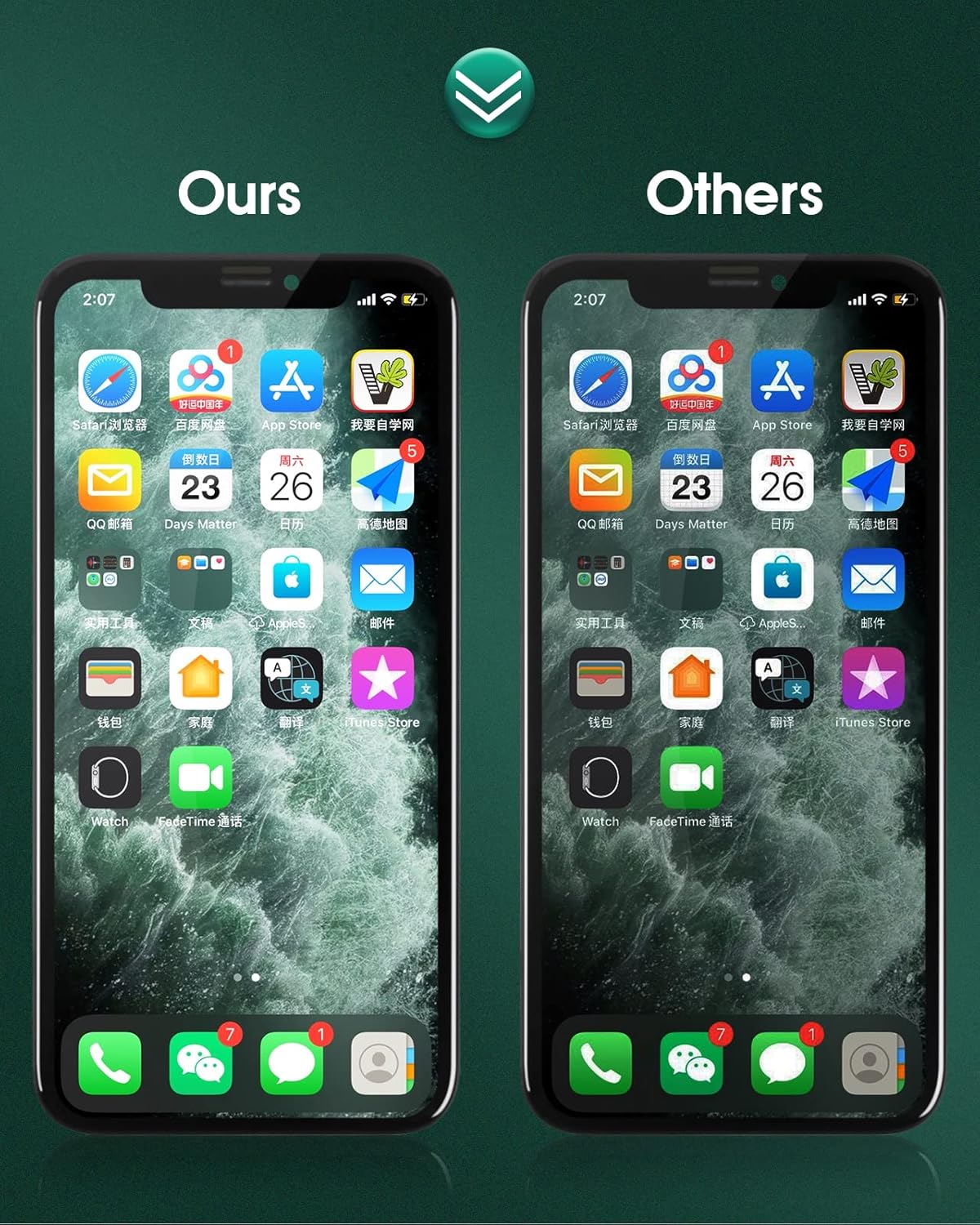 iPhone XR Screen Replacement LCD with Digitizer and Sensor Glass V80568