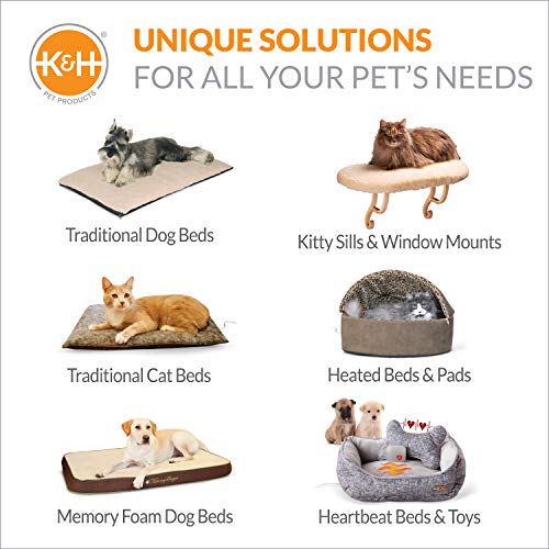 Outdoor Heated Cat House for Two, Olive K16577