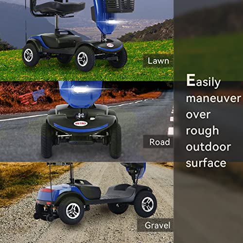 Folding Mobility Scooter for Seniors with Windshield and USB Port F311