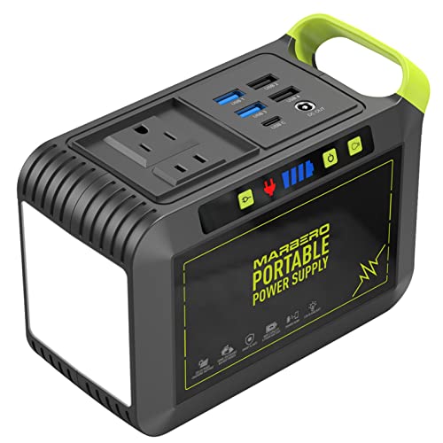 Portable Power Station 88Wh Camping Lithium Battery Solar Generator Fast Charging with AC Outlet N28722