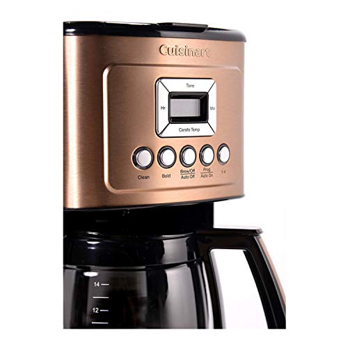 14-Cup Coffee Maker with Glass Carafe, Brew Strength Control, Stainless Steel V144891