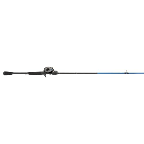 Baitcast Reel and Fishing Rod Combo, Medium-Heavy Power Fast Action, 7.5:1 Gear Ratio H4528