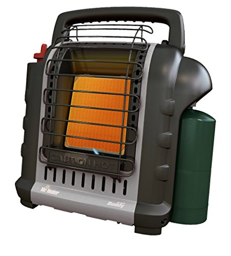 Portable Propane Radiant Heater, 4,000-9,000 BTU Indoor-Safe G8796