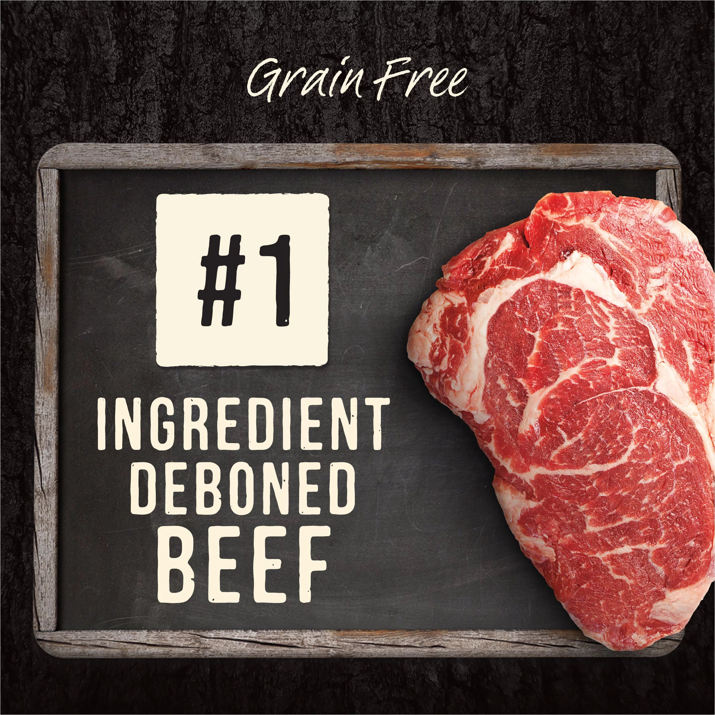 Grain Free Beef Lamb & Rabbit Dog Food, 4 lb Bag L865