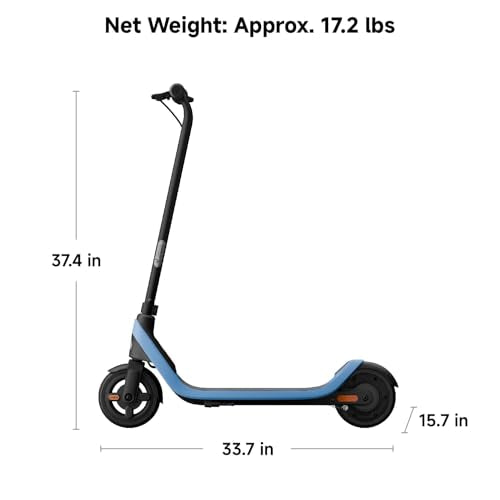 Electric Scooter for Kids Ages 6-14, Adjustable Handlebar, Up to 132 lbs N834