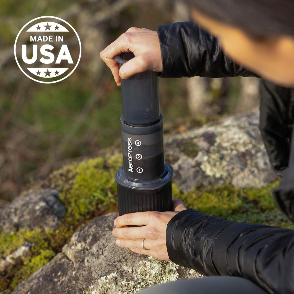 Travel Coffee Press Kit - 3-in-1 Portable Coffee Maker for Camping J576284