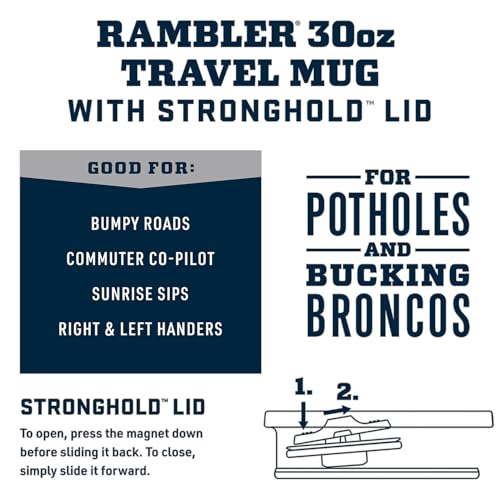 30 oz Stainless Steel Travel Mug with Vacuum Insulation N654379