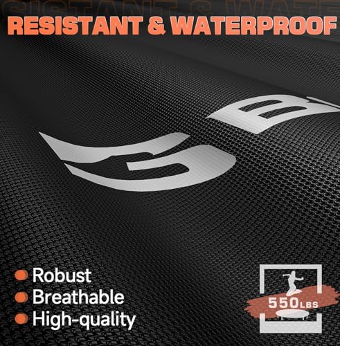 Foldable Mini Trampoline with Adjustable Foam Handle M67736