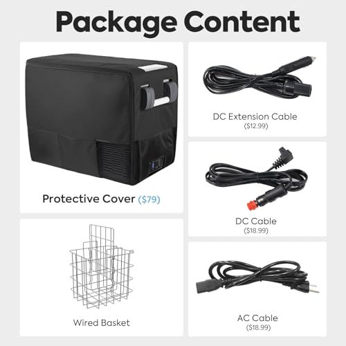 Portable Freezer Fridge Cooler for Car, Truck, Van, Outdoor Camping N8886